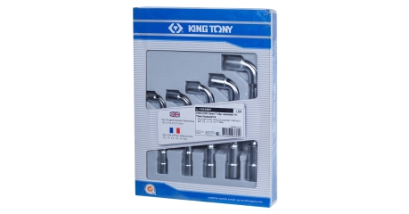 Набор торцевых L-образных ключей, 10-17 мм, 5 предметов KING TONY 1805MR
