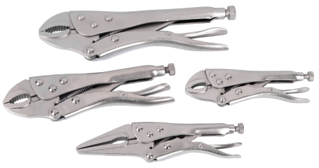 Клещи фиксирующие (набор 4 предмета) WP201001 WORKPRO