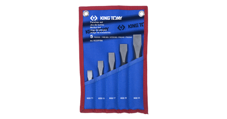 Зубила в наборе Tony 1025PRN, 5 предметов в чехле