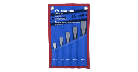 Зубила в наборе Tony 1025PRN, 5 предметов в чехле