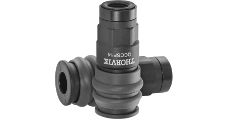 QCCSF14 Муфта БРС европейского типа с внутренней резьбовой частью BSPT 1/4"