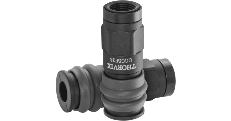 QCCSF38 Муфта БРС европейского типа с внутренней резьбовой частью BSPT 3/8"