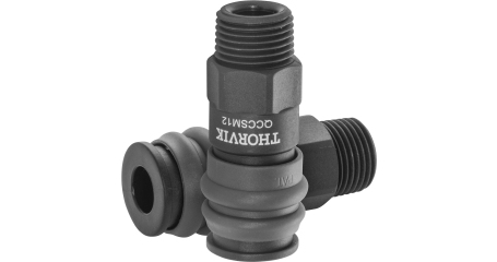 QCCSM12 Муфта БРС европейского типа с наружней резьбовой частью BSPT 1/2