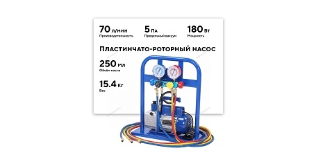 Комплект для заправки систем кондиционирования NORDBERG NFP17P