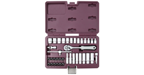 TS038 Набор инструмента 1/4"DR, 38 предметов