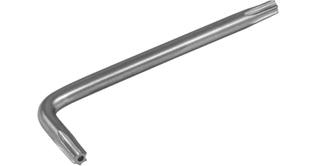 TTKS15 Ключ торцевой T-TORX® короткий с центрированным штифтом, T15H