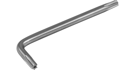 TTKS15 Ключ торцевой T-TORX® короткий с центрированным штифтом, T15H