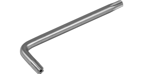 TTKS20 Ключ торцевой T-TORX® короткий с центрированным штифтом, T20H