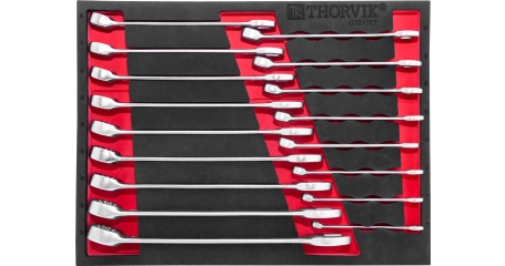 UTS17STE Набор ключей комбинированных в EVA ложементе 280х375 мм, 17 предметов